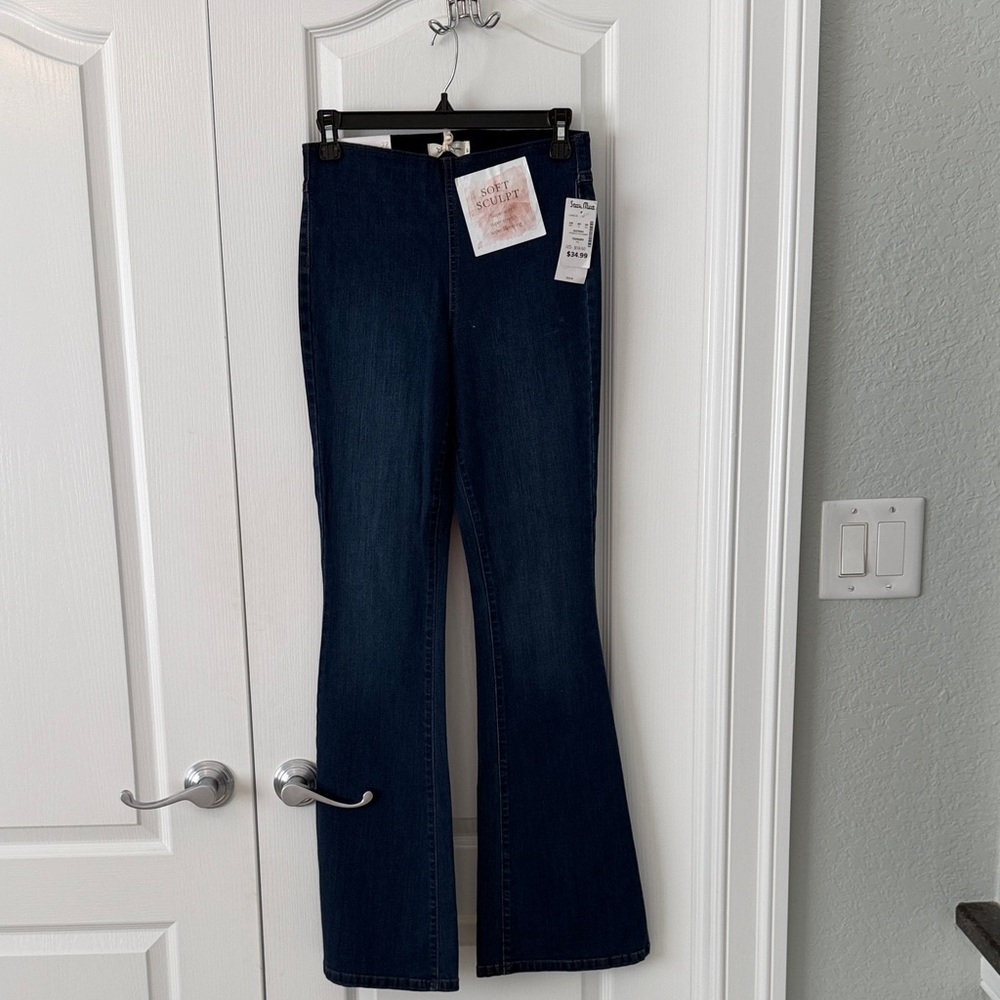Jessica Simpson Navy Flare Jeans